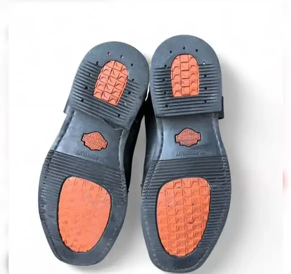 Mens Harley Davidson boots Slayton D93141 leather black oil resisting - Picture 10 of 10